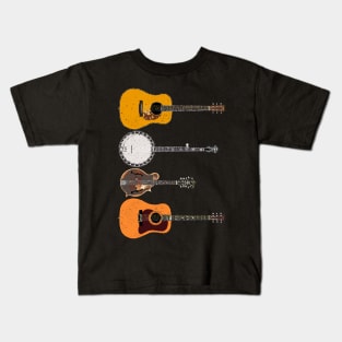 Bluegrass Icons Kids T-Shirt